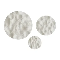 Hot 101 Copenhagen Bandeja decorativa Iwa, Abedul, Ø30 Blanco