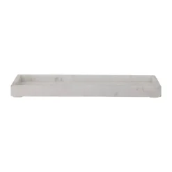 Sale Bloomingville Bandeja decorativa Majsa 18x38 cm, White marble Blanco