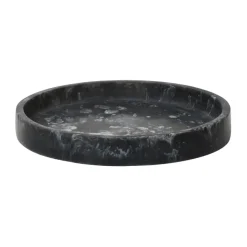 New Ferm Living Bandeja decorativa Mist Ø20 cm, Charcoal Negro