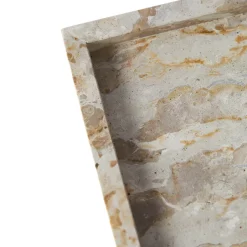 Hot MUUBS Bandeja decorativa Vita 20x30 cm, Seashell Beige