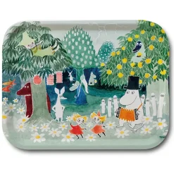 Hot Opto Design Bandeja Finn Family Moomintroll, 27x20 cm Multi