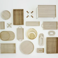 Best Fritz Hansen Bandeja Fionia 36x52 cm, teca Marrón