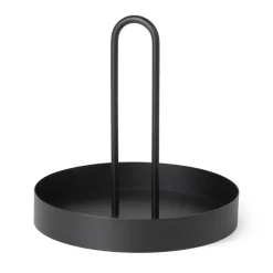 Sale Ferm Living Bandeja Grib Tray, Black Negro