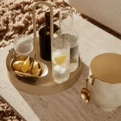 Online Ferm Living Bandeja Grib Tray, Cashmere Beige