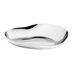 Hot Georg Jensen Bandeja Heart, Acero inoxidable Plateado