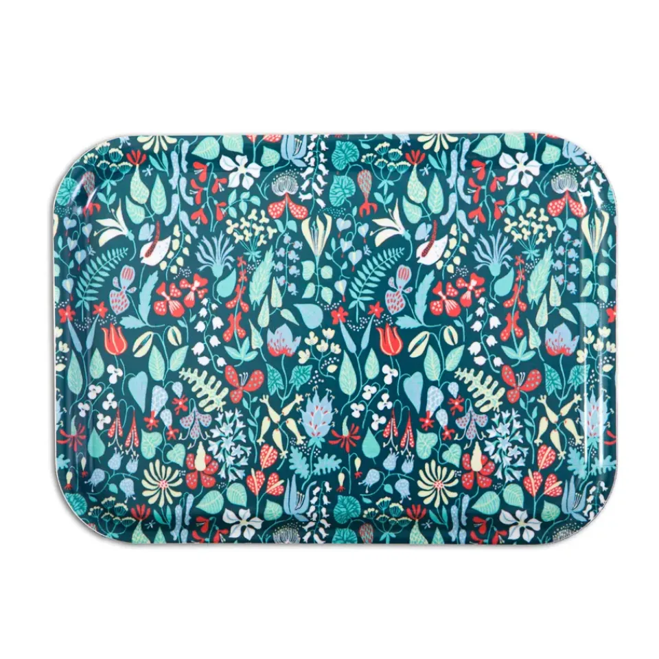 Online Opto Design Bandeja Herbarium azul, 27 x 20 cm AzulRojo