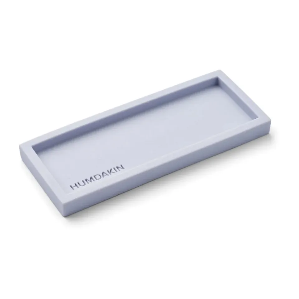 Outlet Humdakin Bandeja arenisca ligera 10x25 cm, Blue glass Azul