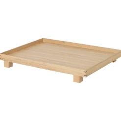 Discount Ferm Living Bandeja madera Bon large, Roble Marrón