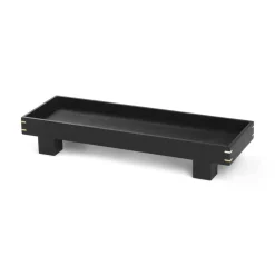 Outlet Ferm Living Bandeja madera Bon X small, Roble teñido de Negro