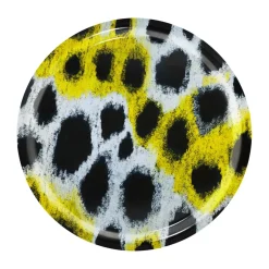 Outlet Hem Bandeja Monster Medium Ø49 cm, White-yellow-black BlancoAmarilloNegro