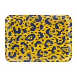 Best Hem Bandeja Monster Medium 37x53 cm, Ochre yellow-grey-black Amarillo