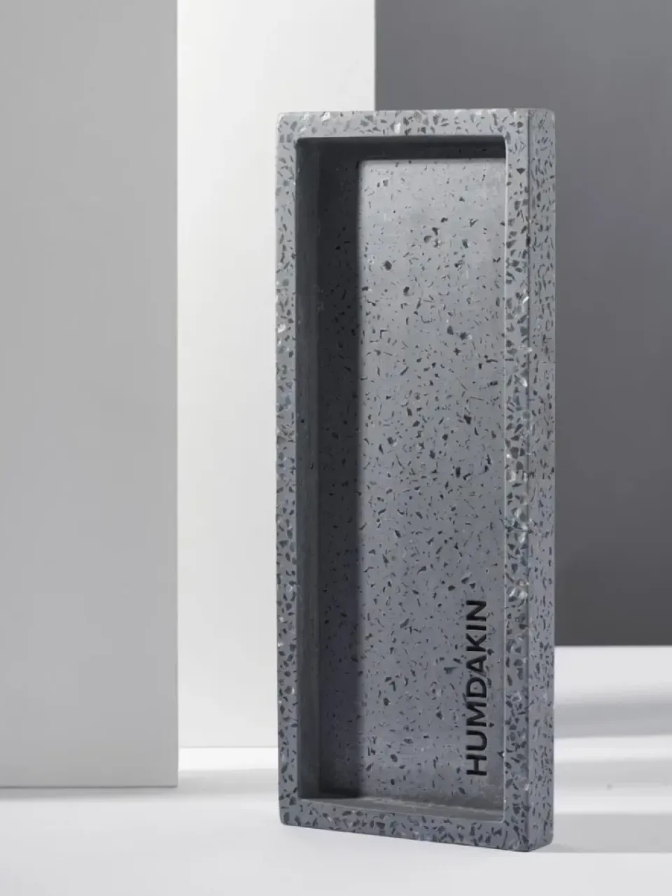 Humdakin Bandeja Nordic terrazzo 10x25 cm, Nordic terrazzo Azul