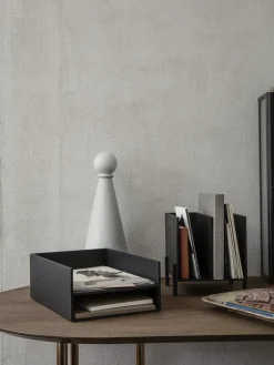 Sale Ferm Living Bandeja para cartas , fresno teñido de oscuro Negro