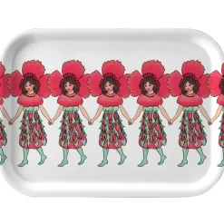 Sale Design House Stockholm Bandeja Poppy, poppy Azul