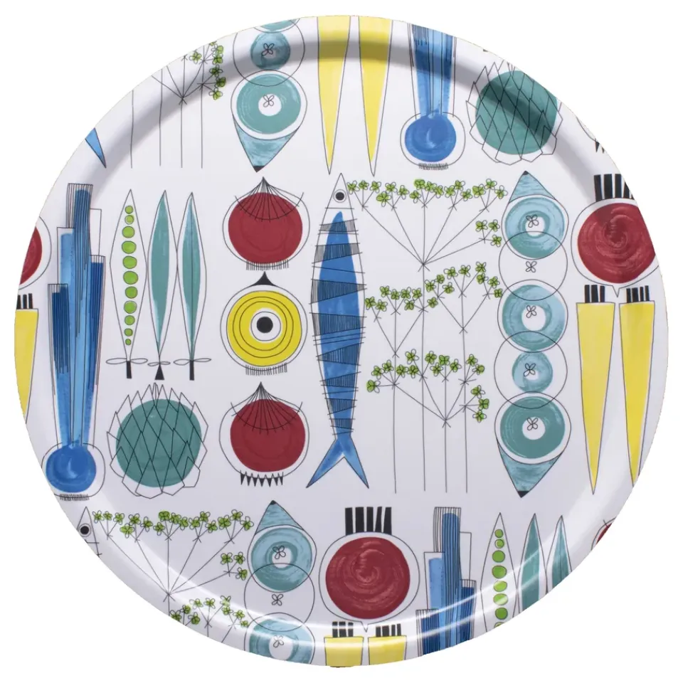 Hot Almedahls Bandeja redonda Picknick Ø38 cm, Multi