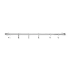 Sale Eva Solo Barra de cocina Eva Trio con 6 ganchos en S, Polished steel Plateado