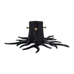 Discount Garden Glory Base para árbol de Navidad , Black matte Negro