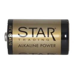 Discount Star Trading Batería , 1,5 V Color dorado