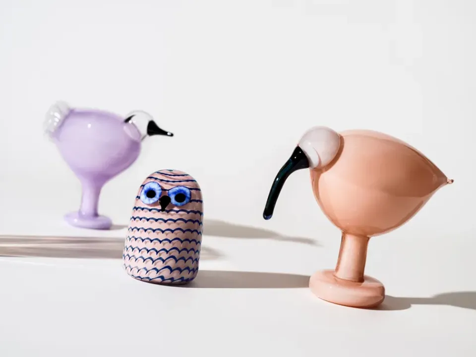Outlet Iittala Birds by Toikka leppäinen, Lila claro Púrpura