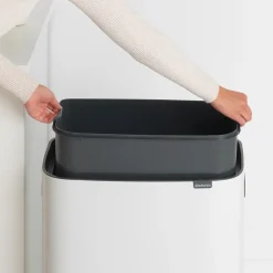 Sale Brabantia Bo touch bin 60 L, Blanco