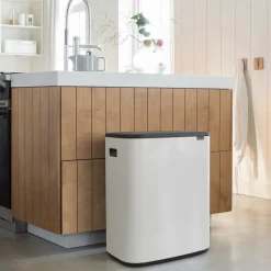 Sale Brabantia Bo touch bin 60 L, Blanco