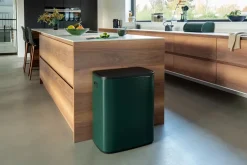 Discount Brabantia Bo touch bin 60 L, Pine green Verde