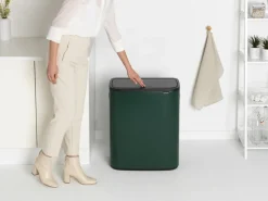 Discount Brabantia Bo touch bin 60 L, Pine green Verde