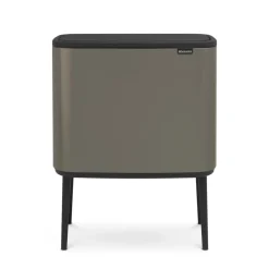 New Brabantia Bo Touch Bin 11+23 L, platino BeigeGris
