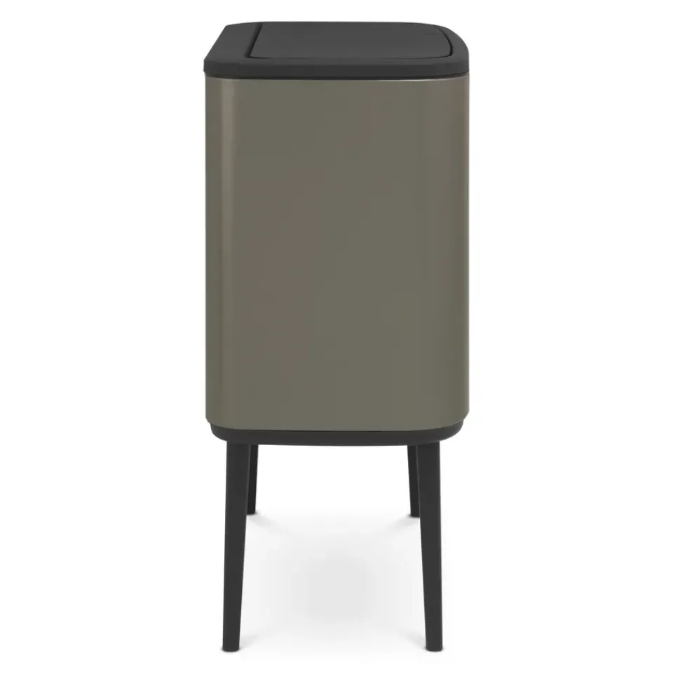 New Brabantia Bo Touch Bin 11+23 L, platino BeigeGris