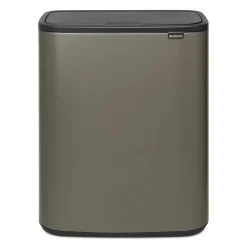 Clearance Brabantia Bo touch bin 60 L, Platinum Gris