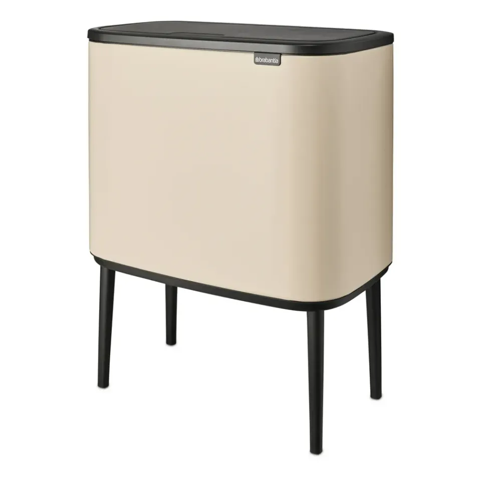 New Brabantia Bo Touch Bin 11+23 L, Soft Beige