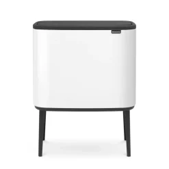 Hot Brabantia Bo Touch Bin 3 x 11 L, Blanco