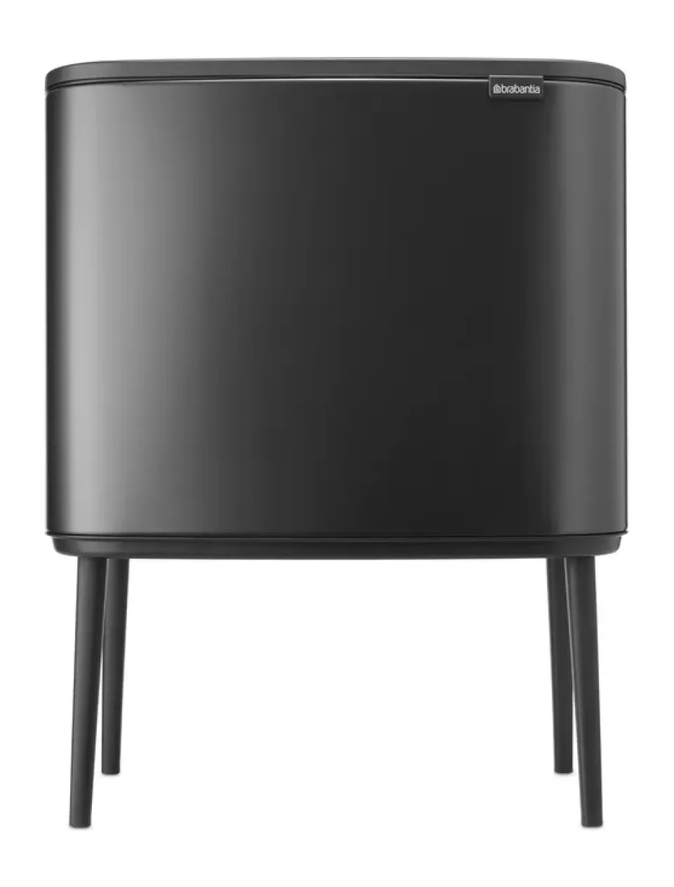 New Brabantia Bo Touch Bin 3 x 11 L, Confident Grey Gris