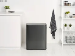 Hot Brabantia Bo touch bin 2x30 L, Confident Grey Gris