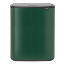 Brabantia Bo touch bin 2x30 L, Pine green Verde