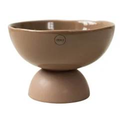 New DBKD Bol Base Dome Ø20 cm, Turrón Marrón