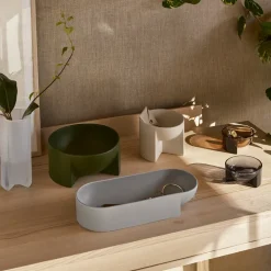 Best Iittala Bol cerámica Kuru 12x24 cm, musgo Verde