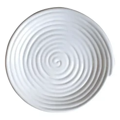 Hot DBKD Bol Curl large Ø20 cm, Shiny white Blanco