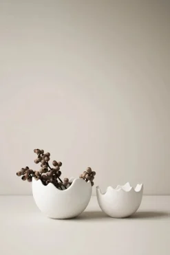 Best DBKD Bol Happy Easter cáscara de huevo small, White Blanco