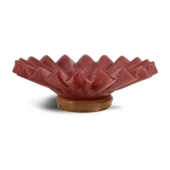 New Byon Bol Lori M Ø18 cm, Bordeaux-beige BeigeRojo