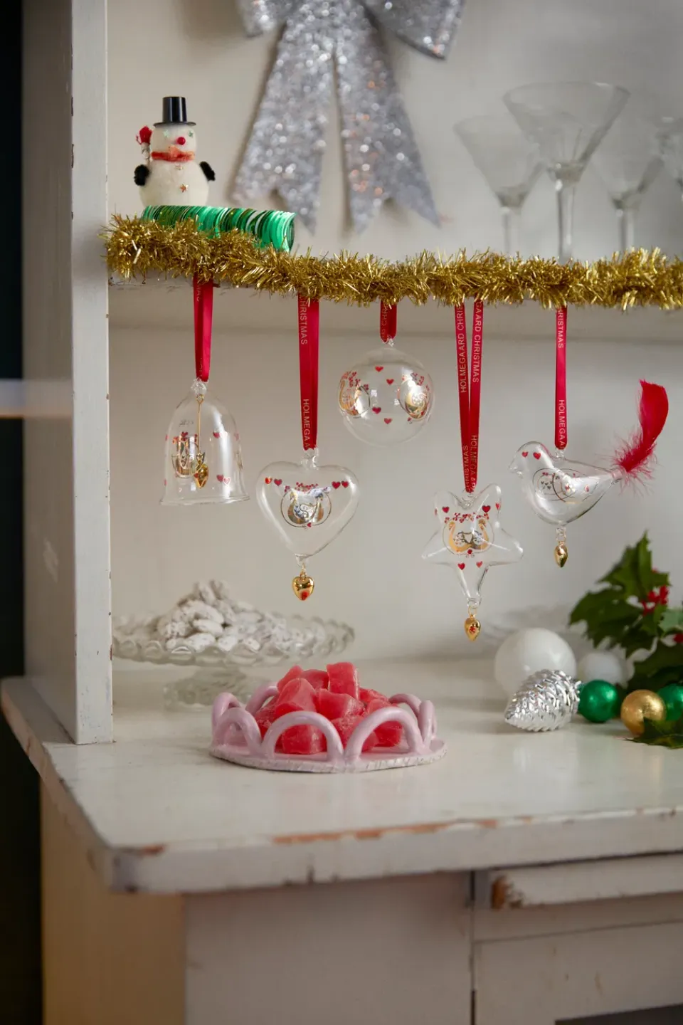New Holmegaard Bola de Navidad , 2025 Transparente