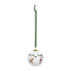 Sale Kähler Bola navideña Hammershøi Christmas Ø6 cm, 2023 Blanco