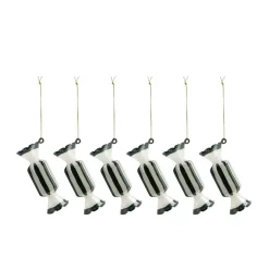 Scandi Living Bolas de navidad Bonbons, 6-pack, Verde
