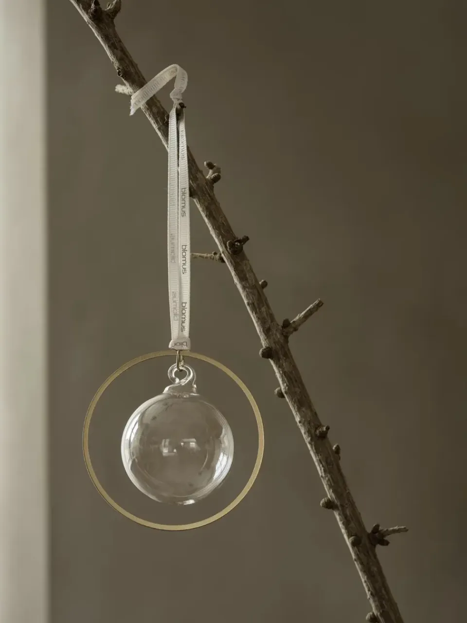 Hot Blomus Bolas de Navidad KITAI 8,5 cm 4 unidades, Clear Transparente