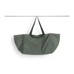 Online HAY Bolsa Grid Weekend Bag, Dark green, large Verde