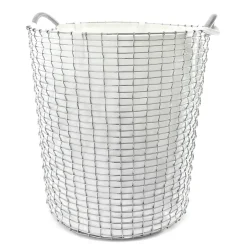New KORBO Bolsa ropa sucia , 80 L Blanco