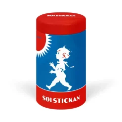 Discount Solstickan Design Bote de cerillas Solstickan 100-pack, Motivo original RojoAzulBlanco