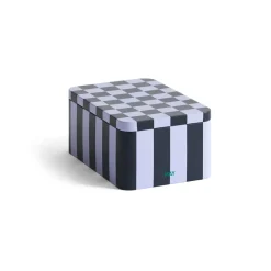 Clearance HAY Bote Tin Container small, Dark blue-lavender Azul