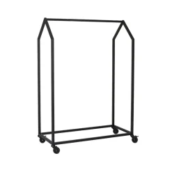 Best Essem Design Burro de ropa Clothing House, Negro