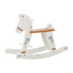 Best Bloomingville Caballito balancín Ruddy, White Blanco